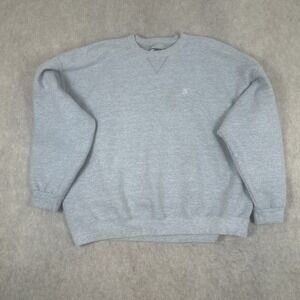 Vtg Starter Pro80 Heavyweight Sweatshirt Gray Crewneck XL 90s Streetwear